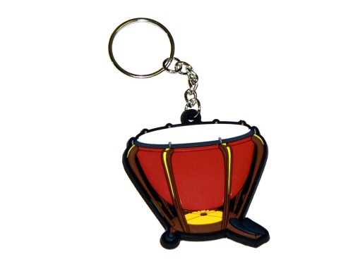 Timpani PVC Keyring