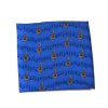 Blue Treble Clef Music Notes Hanky
