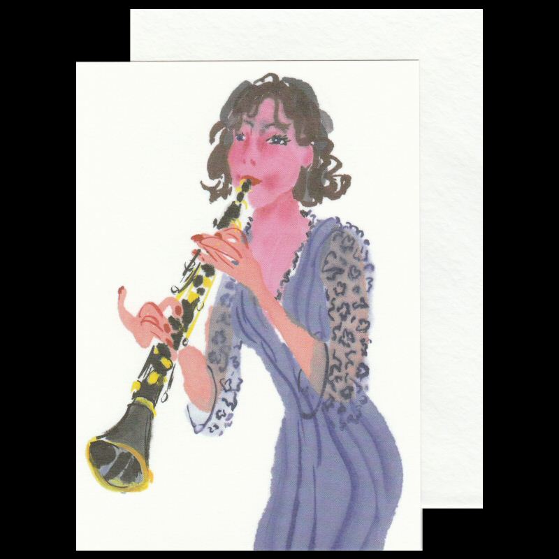 Clarinettist Card