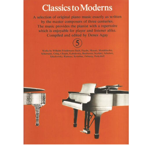Classics to Moderns Book 5