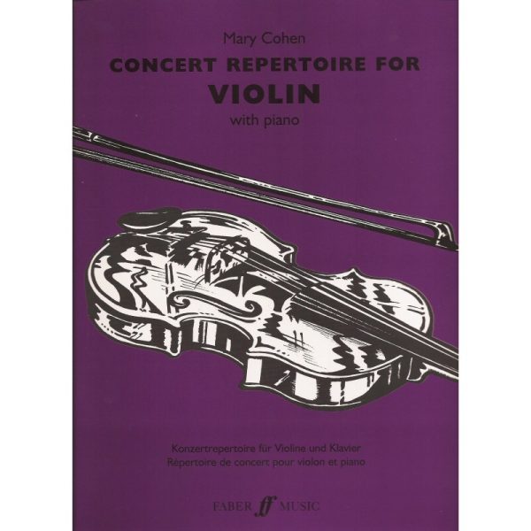 Concert Repertoire for Violin