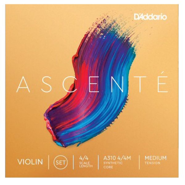 D'Addario Ascente Violin Strings Set 4/4 Medium