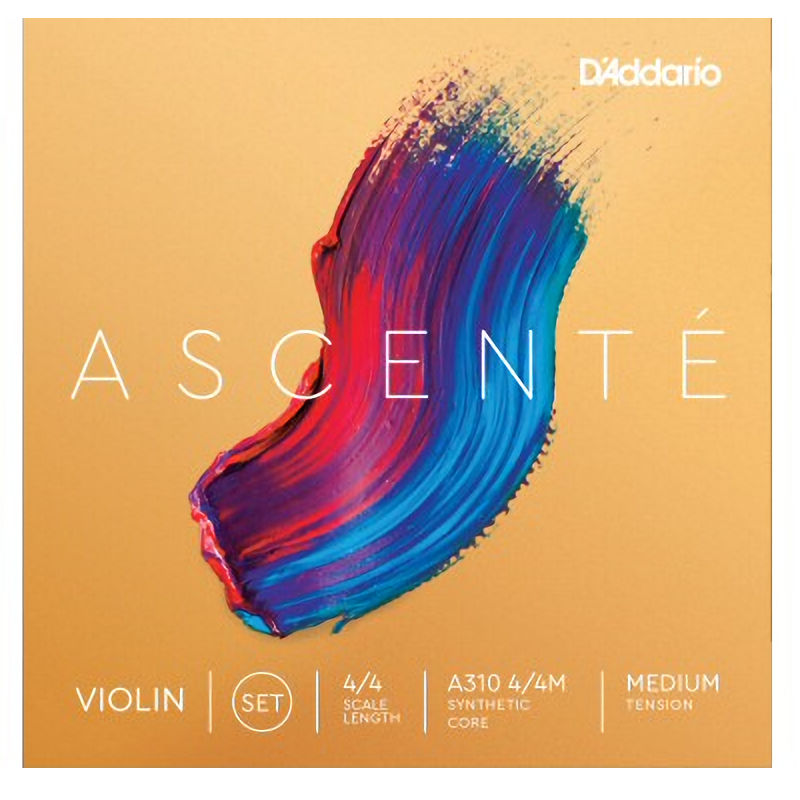 D'Addario Ascente Violin Strings Set 4/4 Medium