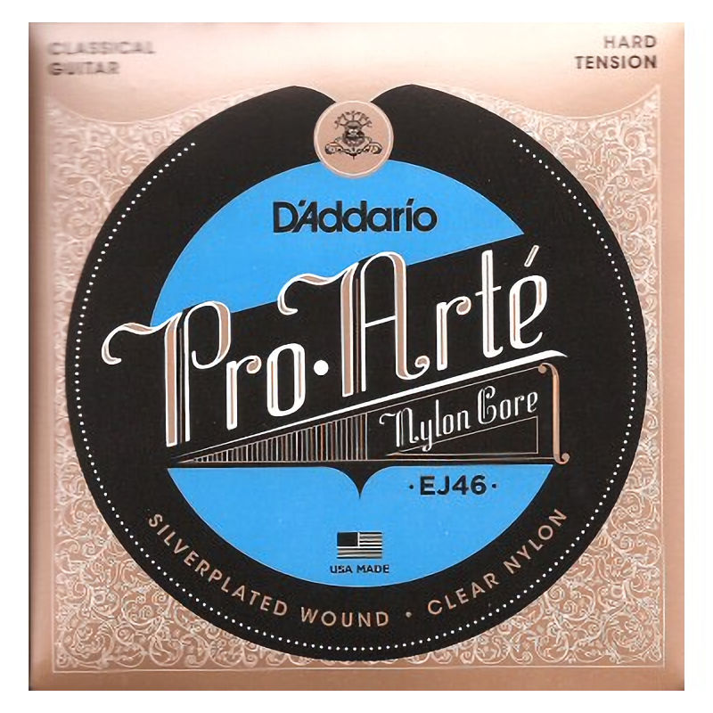 D'Addario Pro-Arte Classical Guitar EJ46 Hard Tension Strings Set