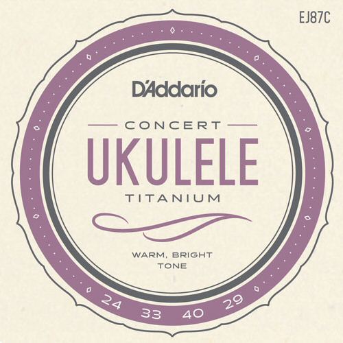 D'Addario EJ87C Titanium Concert Ukulele Strings