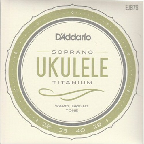 D'Addario Pro-Arte Titanium EJ87S Soprano Ukulele String Set