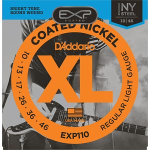 D'Addario EXP110 Regular Light Electric Guitar Strings