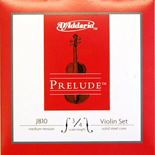D'Addario Prelude J810 Violin String Set 3/4