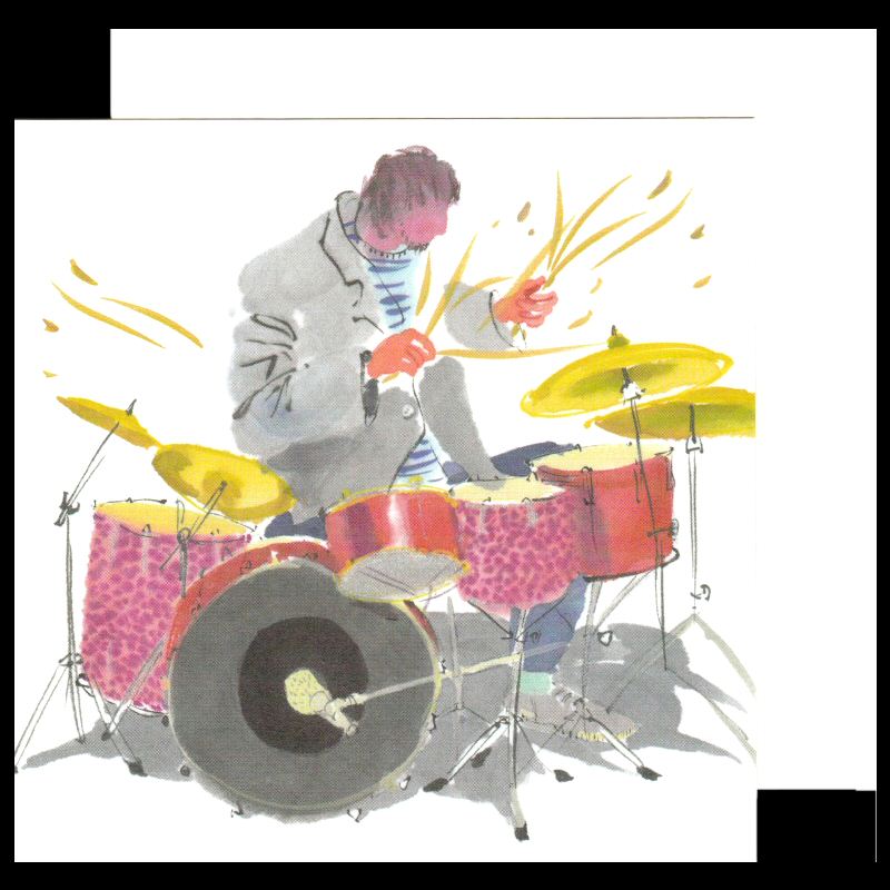 Drummer Card