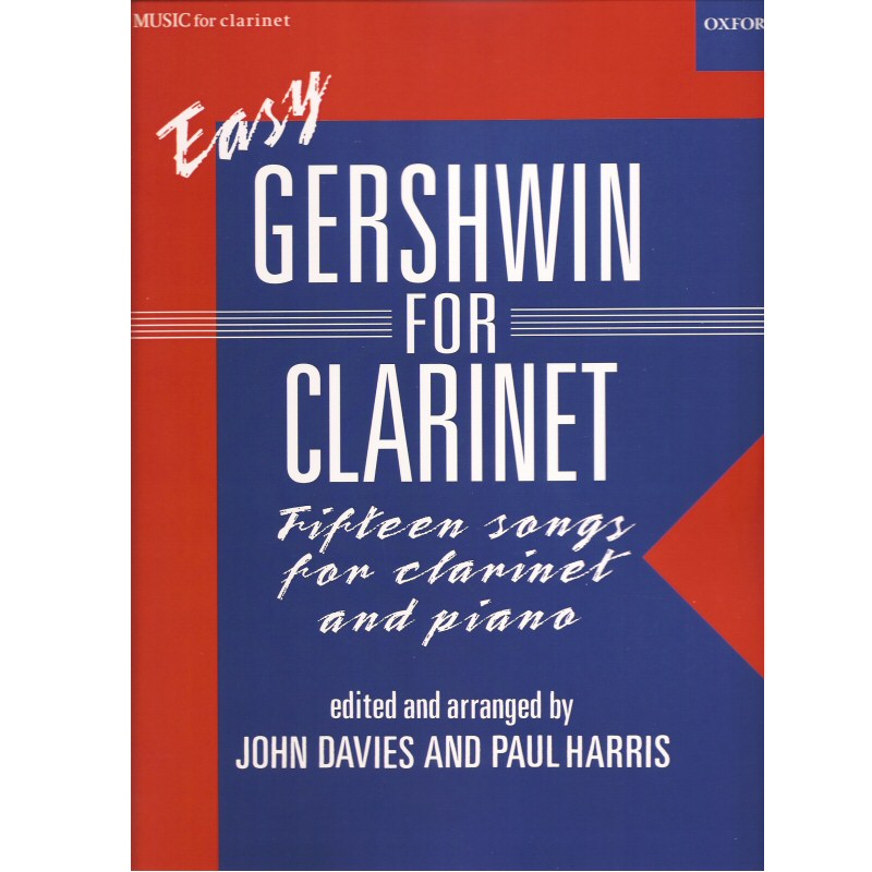 Easy Gershwin For Clarinet