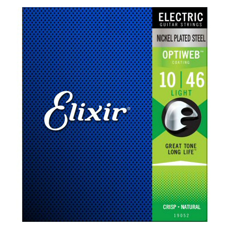Elixir Optiweb Electric Guitar Strings Light