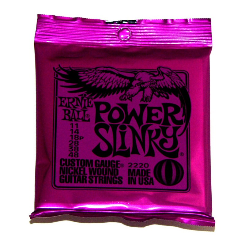 Ernie Ball Power Slinky Guitar String Set