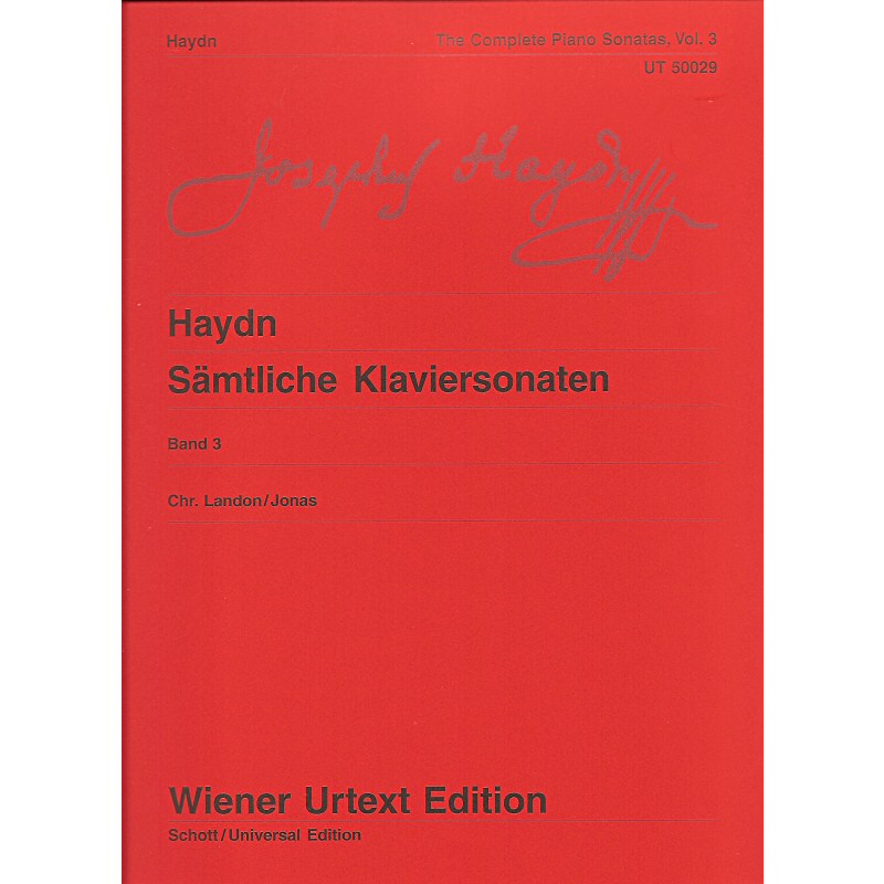 Haydn-The Complete Piano Sonatas Vol 3