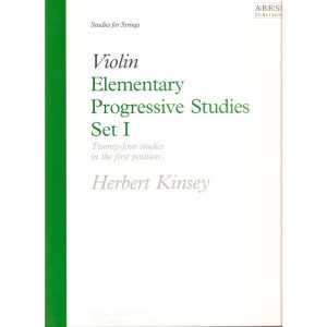 Violin Elementary Progressive Studies Set I