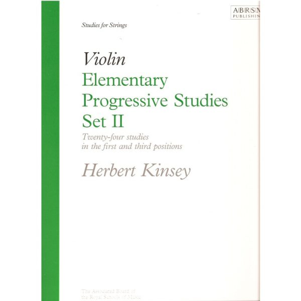 Violin Elementary Progressive Studies Set II