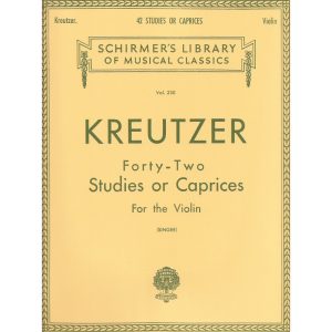 Kreutzer-42 Studies or Caprices For The Violin