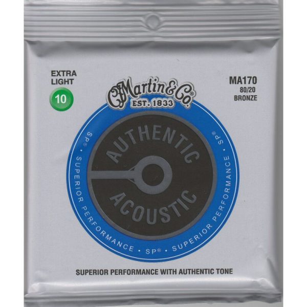 Martin MA170 Bronze Acoustic Guitar Strings Extra Light