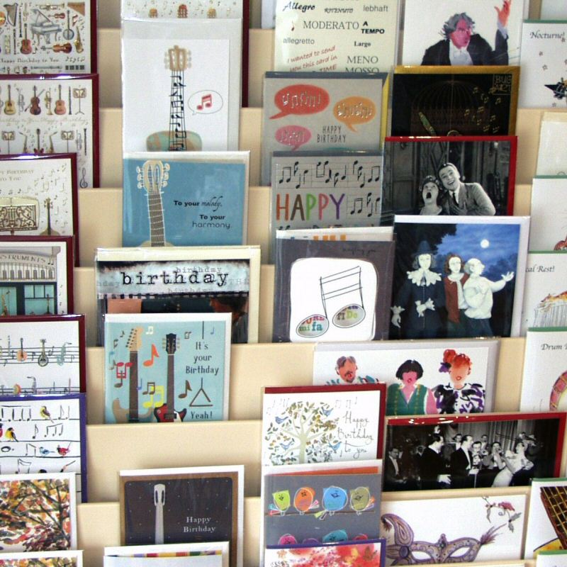 Music Greetings Cards