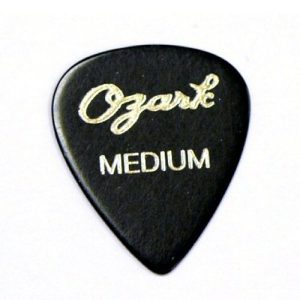 Ozark Guitar Plectrum Medium - Black