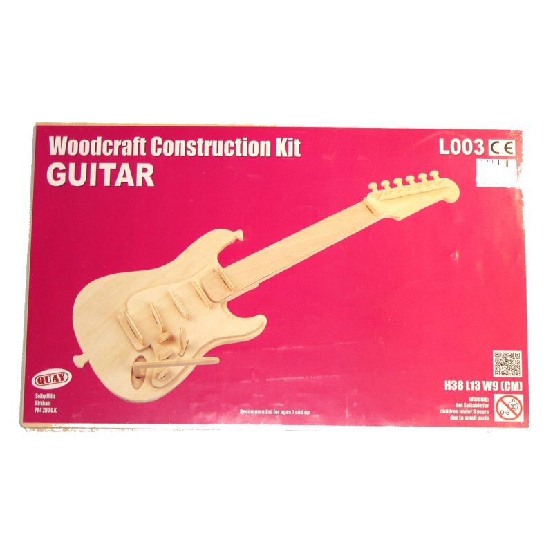 Woodcraft Guitar Construction Kit Gifted Musician