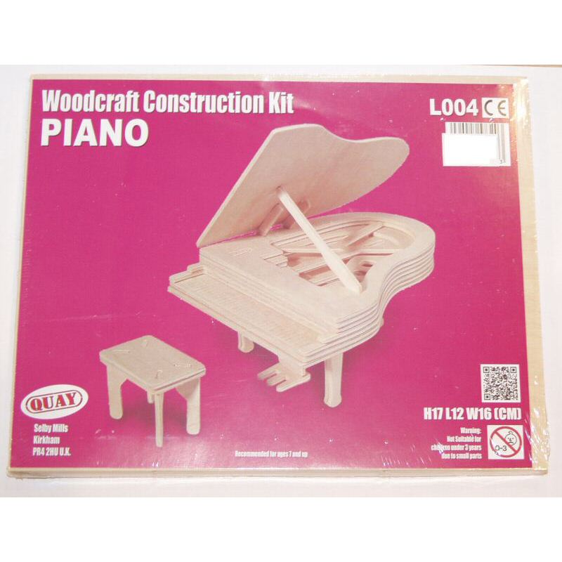 Woodcraft Construction Kit Piano