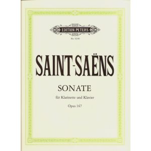 Saint-Saens Sonate fur Klarinette und Klavier Opus 167