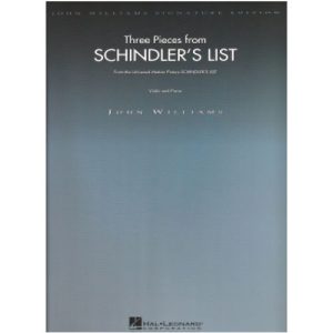 Williams-Three Pieces From Schindlers List