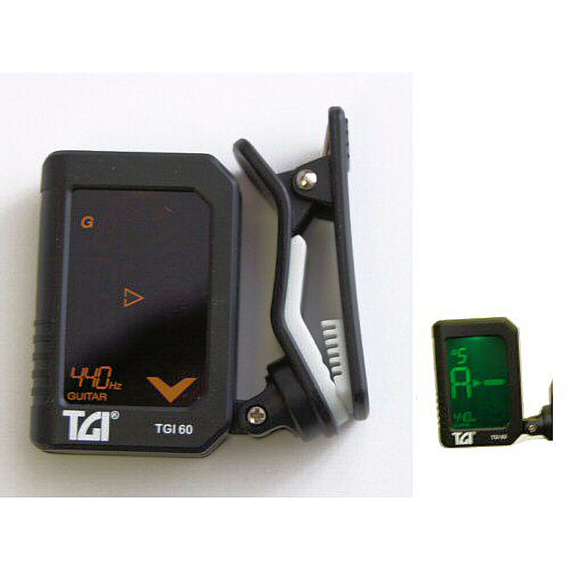 TGI 60 Clip On Guitar and Bass Tuner