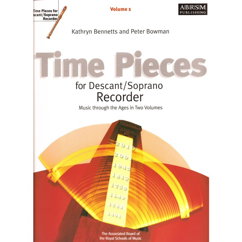 Time Pieces for Descant or Soprano Recorder Volume 1
