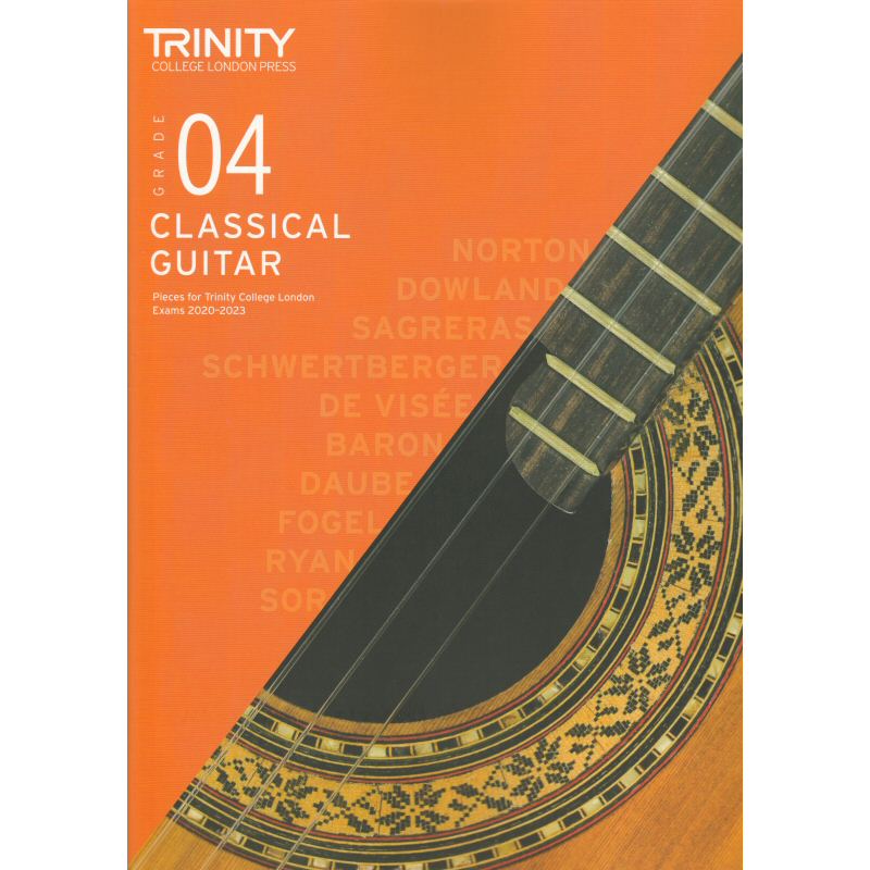 Trinity Guitar 2020 - 2023 Grade 4