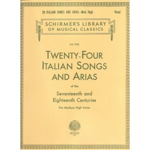 Twenty Four Italian Songs and Arias (Medium High Voice)