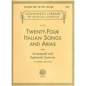 Twenty Four Italian Songs and Arias (Medium High Voice)