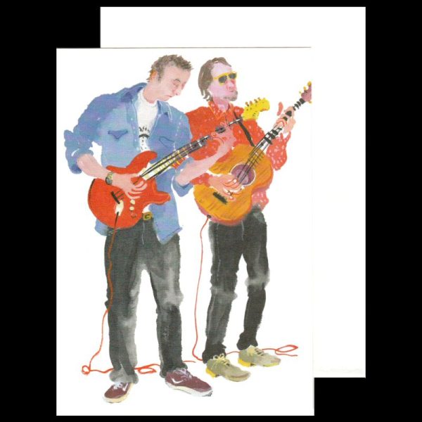Two Guitars Card