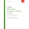 Violin Elementary Progressive Studies Set III