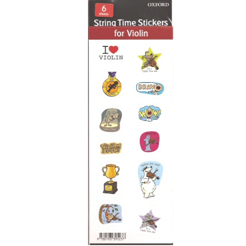Fiddle Time Stickers