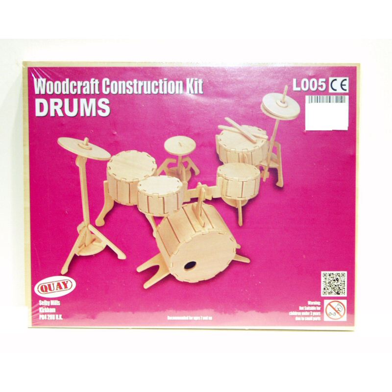 Woodcraft Construction Kit Drums
