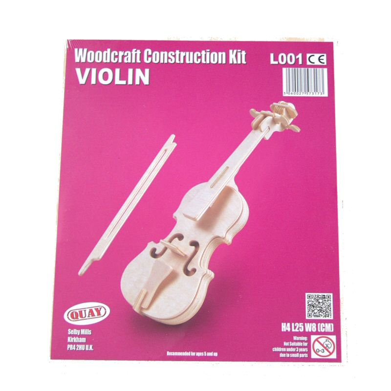 Woodcraft Construction Kit Violin