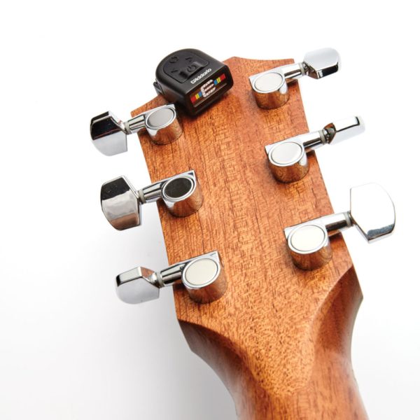D'Addario Micro Headstock Tuner on Guitar