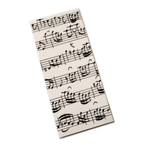 Magnetic Music Bookmark White
